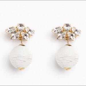 Tuckernuck White Orchid Earrings